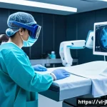Home 20 햅틱 인터페이스를 통한 혁신적인 서비스 - A futuristic medical operating room where a Vietnamese surgeon performs remote surgery using advance...